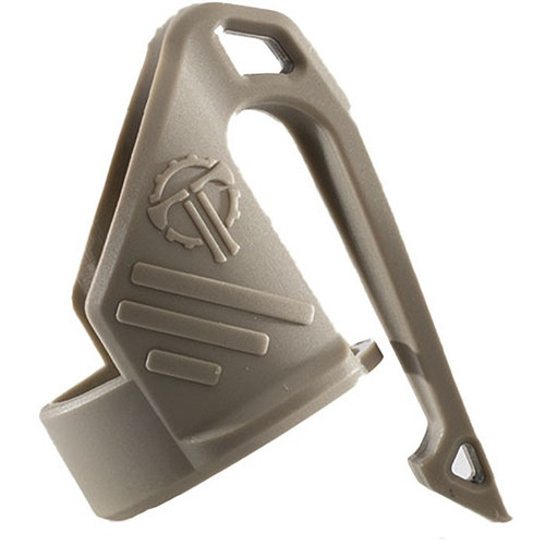 LOW PROFILE CARRY FLASHLIGHT POCKET CLIP FLAT DARK EARTH