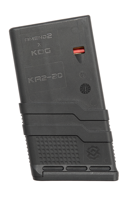 Amend2 SCARMOD3BLK20   20rd 7.62x51 Fits AR-15 Black Polymer