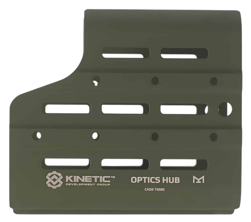 Kinetic Development Group MSH5-113 Optics HUB Spotting Scope Case Green Aluminum