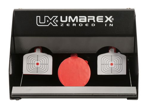 Umarex 2218075 Trap Shot Re-Setable Steel Red/White Target Air Rifle