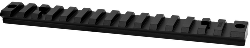 Warne V498M Vapor Picatinny Rail Black Anodized Aluminum Savage Axis/Axis II, 0 MOA