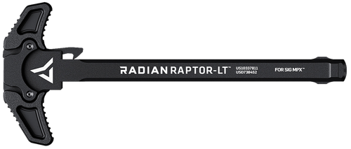 Radian Weapons R0367 Raptor LT Lightweight Ambi Charging Handle, Black, Fits Sig MPX