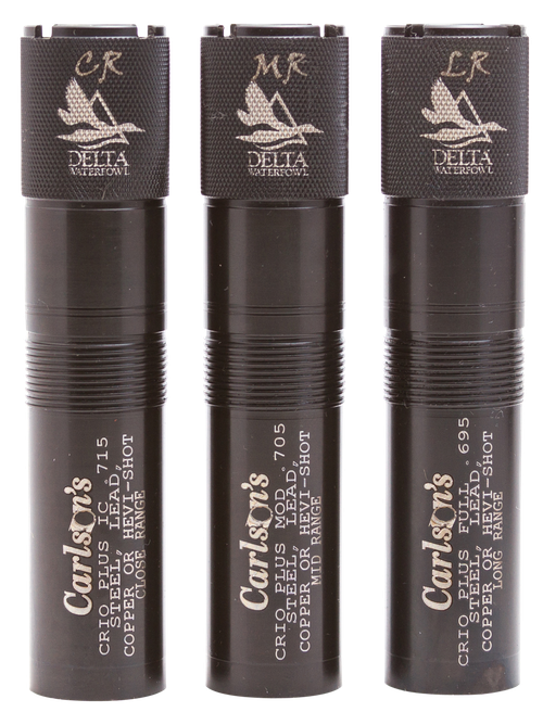 Carlson's Choke Tubes 07579 Delta Waterfowl  Benelli Crio Plus 12 Gauge Mid/Long/Close Range 17-4 Stainless Steel