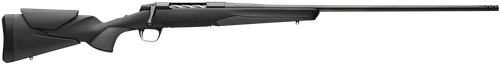 Browning 036003298 X-Bolt 2 Hunter Full Size 7mm PRC 3+1 24" Matte Black Threaded Sporter Barrel, Matte Black Drilled & Tapped Steel Receiver, Black Adjustable Vari-Tech w/Grip Module Synthetic Stock