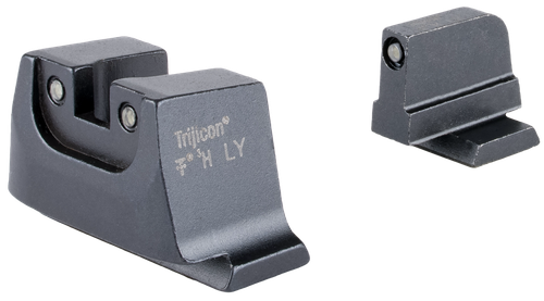 Trijicon SA240C601150 Suppressor/Optic Height Sights  Green/Tritium Black Outline Front Sight-Green/Tritium Black Outline Rear Sight Smith & Wesson M&P C.O.R.E./ M&P M2.0
