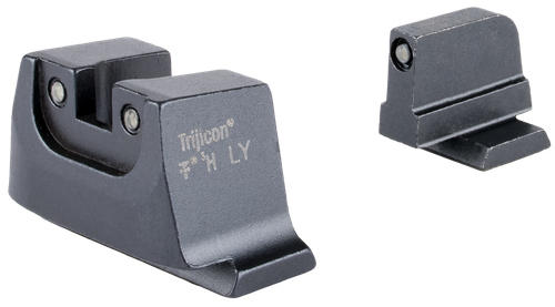 Trijicon SA240C601150 Suppressor/Optic Height Sights  Green/Tritium Black Outline Front Sight-Green/Tritium Black Outline Rear Sight Smith & Wesson M&P C.O.R.E./ M&P M2.0