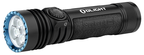 Olightstore Usa Inc SEEKER4PROMTBKCW Seeker 4 Pro  Matte Black 5/50/300/600/1,200/4,600 Lumens White LED