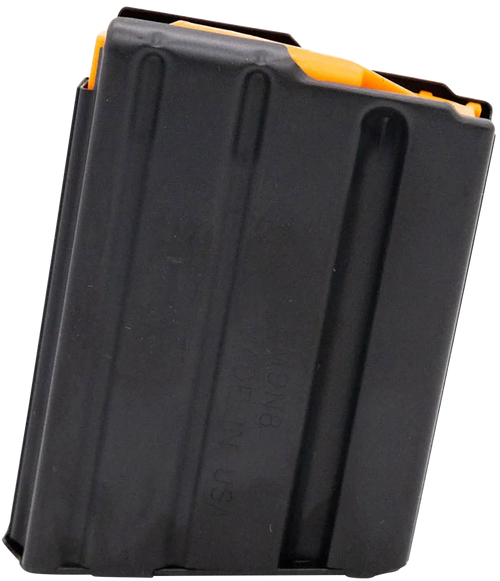 DuraMag 1023041178CPD SS  10rd 223 Rem/300 Blackout/5.56x45mm NATO for AR-15 Black w/ Orange Follower Detachable
