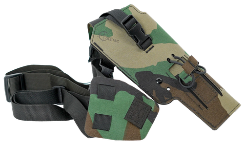 Cole-tac VW116 Varmint Wrangler Pistol Holder M81 Woodland Right Hand