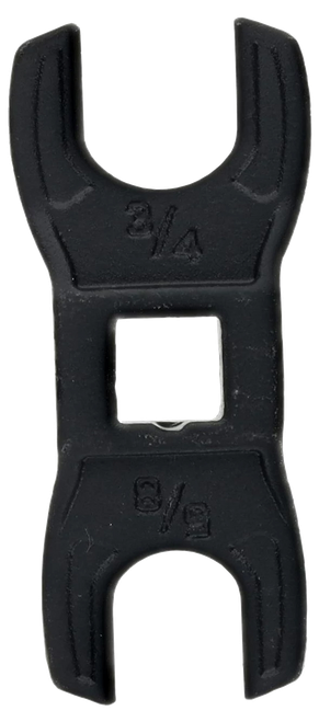 Wheeler 1199465 Muzzle Device & Buffer Tube Crowfoot Wrench Black Steel