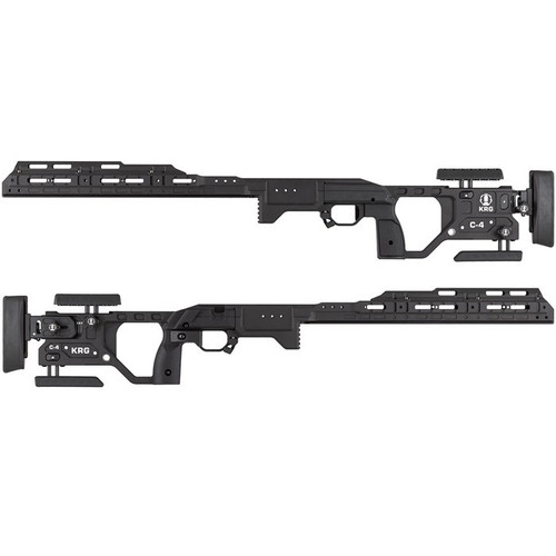 C-4 CHASSIS REM700 SA W/OPT INLET SHROUD/THUMBGRIP/ENH CHEEK