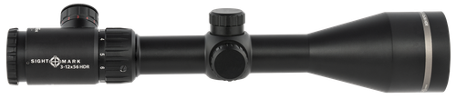 Sightmark SM13080HDR Core HX Black Hardcoat Anodized 3-12x56mm 30mm Tube Illuminated Red HDR Reticle