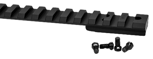 Warne V46815MOA Vapor Picatinny Rail Black Anodized Aluminum Savage 93/93R17/Mark II Rimfire "E", 15 MOA