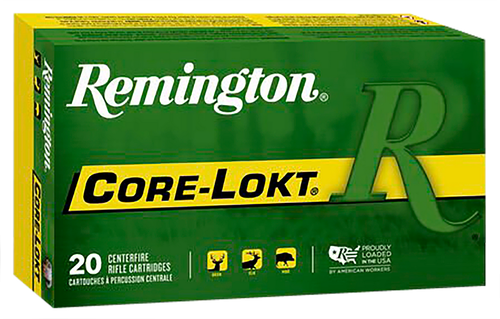 Remington Ammunition 21325 Core-Lokt  270Win 100gr Pointed Soft Point Core-Lokt 20 Per Box/10 Case