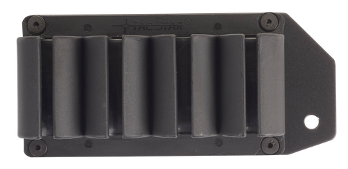 TacStar 1081134 SideSaddle  Mossberg 500 20 Gauge 4rds Black Polymer w/Aluminum Mounting Plate