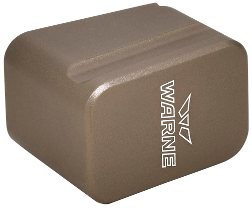 Warne MEG1954DE Magazine Extension  made of 6061-T6 Aluminum with Hardcoat Anodized Flat Dark Earth Finish for Glock 19, 23 Magazines (Adds 5rds 9mm Luger, 4rds 40 S&W)