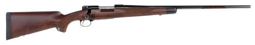Winchester Repeating Arms 535203264 Model 70 Super Grade 270 WSM Caliber with 3+1 Capacity, 24" Barrel, High Polished Blued Metal Finish & Satin Fancy Walnut Stock Right Hand (Full Size)