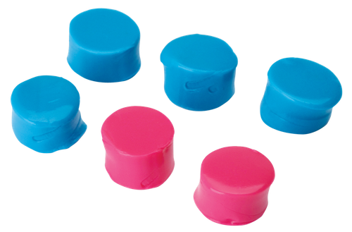 Walker's GWPSILPLGPKTL Silicone Putty  Silicone 32 dB In The Ear Pink Teal Adult 3 Pack