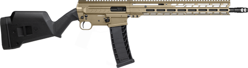 CMMG 94AC80FCT Dissent BR4 *CA Compliant 9mm Luger 10+1 16.10" Black Nitride Threaded Barrel, Coyote Tan Cerakote Picatinny Rail Aluminum Receiver, Magpul SGA Black Polymer Stock
