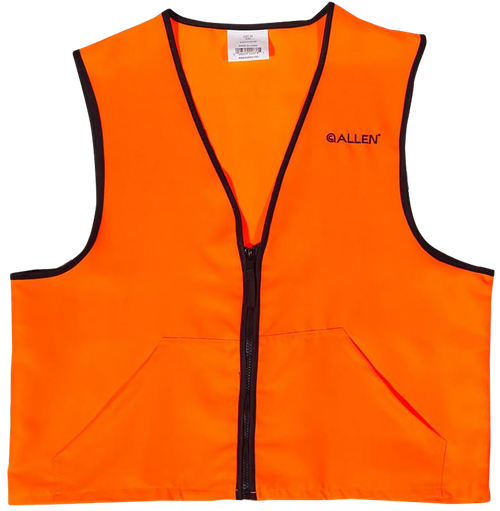 Allen 15765 Deluxe Hunting Vest Medium Orange Polyester