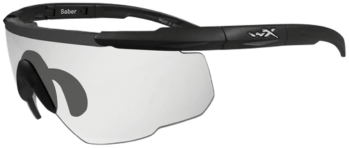 Wiley X Eyewear 303 Saber Advanced Safety Glasses Matte Black/Clear