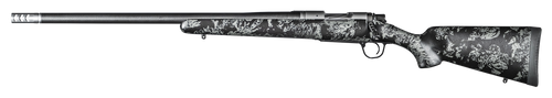 Christensen Arms 8010617600 Ridgeline FFT 7mm Rem Mag 3+1 22" Carbon Fiber/Threaded Barrel, Stainless Steel, Black with Gray Accents Stock, Left Hand
