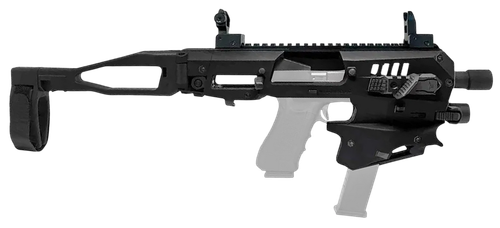 Meta Tactical Llc MCKGEN2 Micro Conversion Kit Fits Glock Gen2 Black Synthetic Stock
