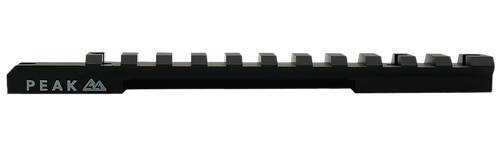 Weatherby J010006 Picatinny Rail  Matte Black Aluminum Weatherby Vanguard Weaver Mount Short Action 20 MOA