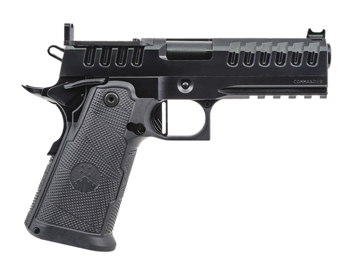 Watchtower Firearms APACHE9MMCMNDRBLK Apache  Commander Frame 9mm Luger 15+1 4.25" Threaded Barrel Steel Slide Black PVD