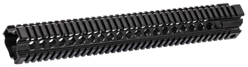 MIDWEST INDUSTRIES INC MICRT15 T-Series AR-15 6061 Aluminum Black Hard Coat Anodized 15"
