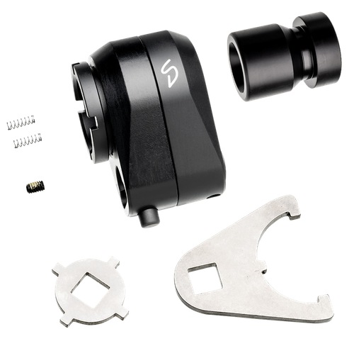 Stern Defense 008SDRABADMINID1M Rapid Attach Mini Buttstock Adapter Black Aluminum/Steel
