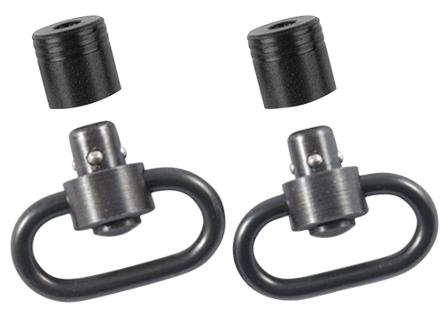 Outdoor Connection PBS19122 Push Button Swivel Set  1.25" Black Steel