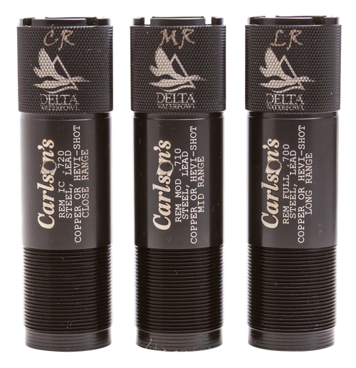 Carlson's Choke Tubes 07269 Delta Waterfowl  Remington Rem Choke 12 Gauge Mid/Long/Close Range 17-4 Stainless Steel