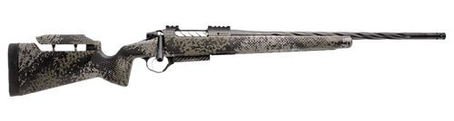 Seekins Precision 0011710305-F Havak PH3 6 Creedmoor 20" Black Fluted Threaded Barrel, Black Picatinny Rail Steel Receiver, Adj Cheek Riser Mountain Shadow Synthetic Stock