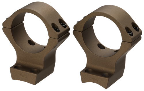 Browning 12533 X-Bolt Scope Mount System X-Lock Burnt Bronze Cerakote Aluminum 1" Tube, High Rings
