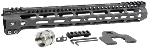 Midwest Industries MIULW14 Ultralight  AR-15 Black Hardcoat Anodized Aluminum/Polymer 14" Picatinny/M-LOK