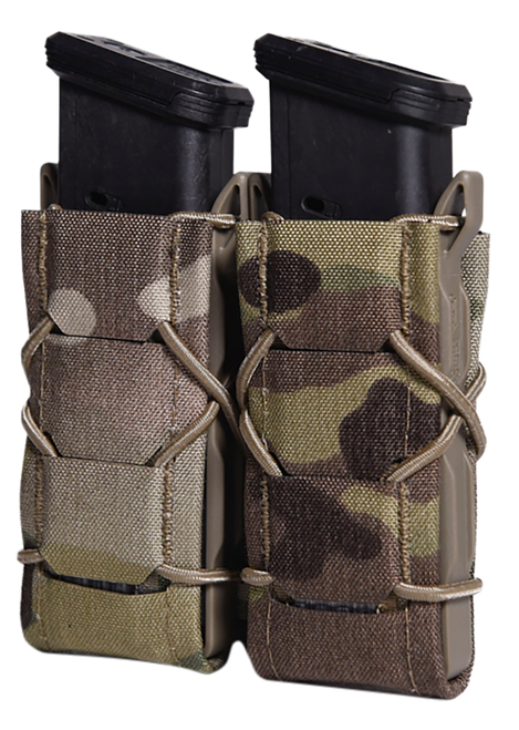 High Speed Gear 24PT02MC TACO Gen 2 Double Multi-Cam Nylon Laminate MOLLE Mount Pistol