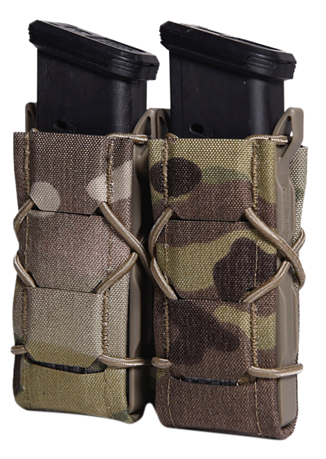 High Speed Gear 24PT02MC TACO Gen 2 Double Multi-Cam Nylon Laminate MOLLE Mount Pistol