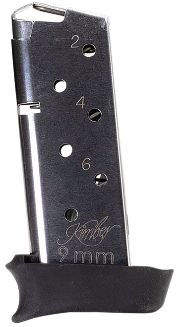 Kimber Mfg, Inc 4000905 Micro 9 w/ Hogue Grip Extender 7rd Extended 9mm Luger Stainless