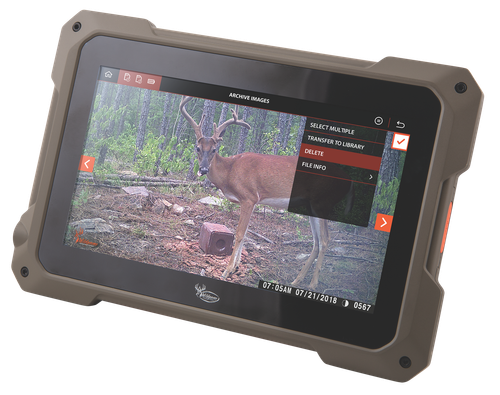 Wildgame Innovations WGIVW0009 Trail Pad SD Card Viewer Brown 7" Touchscreen 32GB x 2