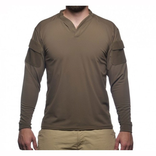 BOSS RUGBY SHIRT LONG SLEEVE RANGER GREEN MED