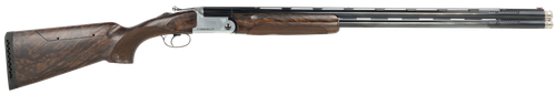 F.A.I.R. FRDCIV1232 Carrera IV  12 Gauge Break Open 2rd 32" Blued Over/Under Ported Barrel, Engraved Nickel Receiver, Walnut w/Adj Comb Stock, Technichoke XP70 Choke System