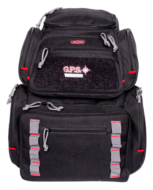 GPS Bags 1712BPB Pistolero  Black/Gray Holds 5 Handguns
