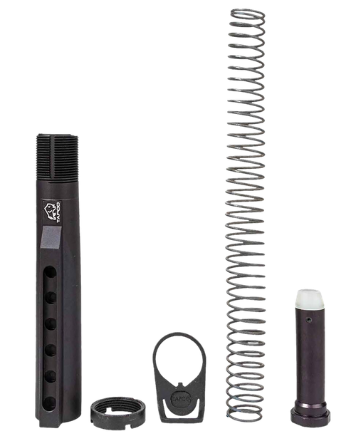 Tapco TAP22058 Buffer Tube Kit Black AR Platform