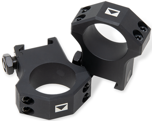 Steiner 5960 T-Series  Matte Black Aluminum 30mm Tube Low, Picatinny Rail