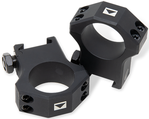 Steiner 5960 T-Series  Matte Black Aluminum 30mm Tube Low, Picatinny Rail