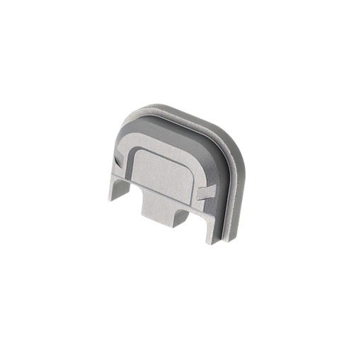 Tyrant CNC TDG5SPGREY Slide Cover Plate  Chevron Design Glock Gen5 Grey Aluminum