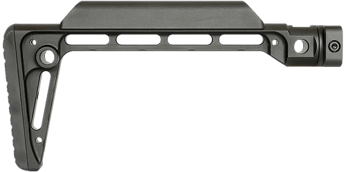 Midwest Industries MIMINF Minimalistic Fixed Stock Black 6061 Aluminum Fixed