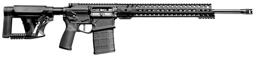 Patriot Ordnance Factory 01734 Rogue Prescott 6.5 Creedmoor 20" DI 20+1 Black Anodized Rec 14.50" Renegade M-LOK Stainless Steel Fluted Barrel Black Adjustable Stock Black Polymer MFT Grip Right Hand
