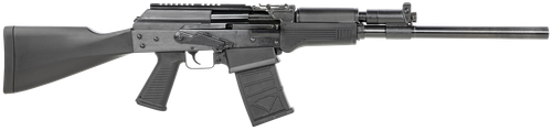JTS Shotgun M12AK M12AK  12 Gauge Semi-Auto 3" 5- 2.75" Shells, 18.70" Black Steel Barrel, Black Receiver, Black Fixed Synthetic Stock, Black Polymer Grip